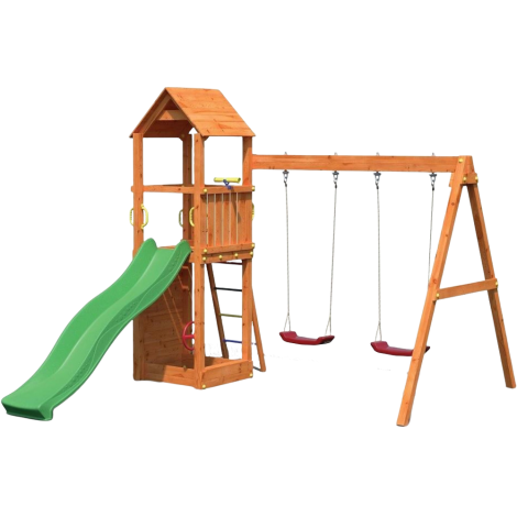 Complex joaca din lemn Fungoo Flappi - imagine 12